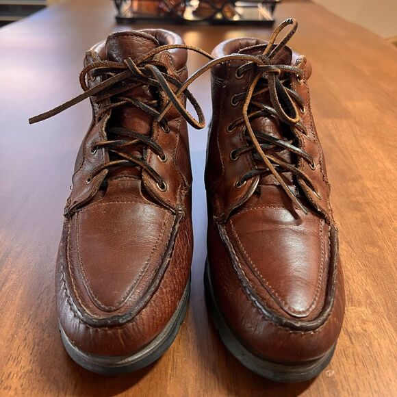 Timberland Waterproof Gore-Tex Leather Chukka Boots Brown Vintage 7-7.5M - Picture 10 of 10